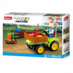 Jeux de construction pour enfants - Town Farm - Harvast Tractor - Livraison rapide Tunisie