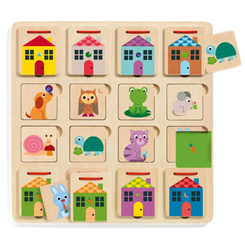 Puzzle en bois - Woodypile - Jeux enfants Tunisie