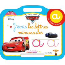 Cars - Disney - Cars Mon cahier effaçable - J'écris les lettres