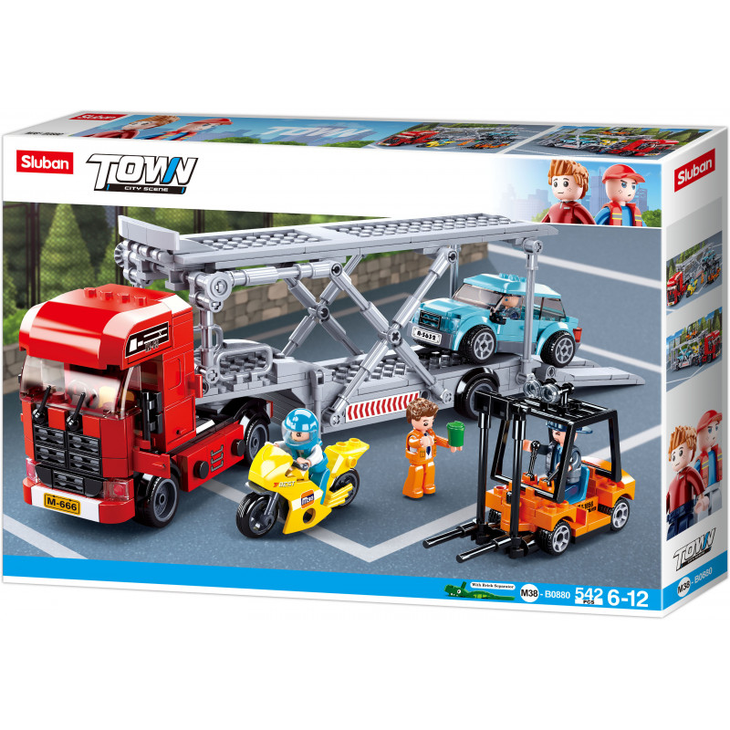 Town Truck : Car Transporter