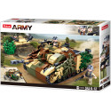 Jeux de construction pour enfants - Sluban Army - Camouflaged Tank - Livraison rapide Tunisie