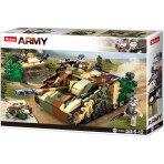 Jeux de construction pour enfants - Sluban Army - Camouflaged Tank - Livraison rapide Tunisie