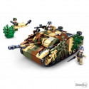 Jeux de construction pour enfants - Sluban Army - Camouflaged Tank - Livraison rapide Tunisie