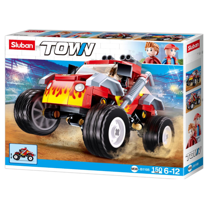 Town Sluban - Off-road Vehicle Red