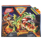 Circuits, véhicules et robotique pour enfants - PLAYSET DUELING DRAGON + 1 VÉHICULE DIE CAST 1:64 Monster Jam - Livraison rap...