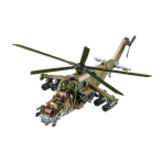 Jeux de construction pour enfants - Sluban - MI-24S attack helicopter - Livraison rapide Tunisie