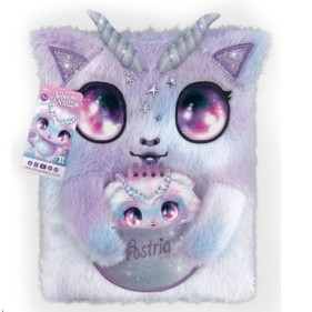 Large Journal Secret Peluche - Astria