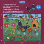 Puzzles pour enfants - Q-Box Le jardin des petites bêtes - Livraison rapide Tunisie