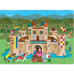 Puzzles pour enfants - Q-Box Le château des chevaliers - Livraison rapide Tunisie