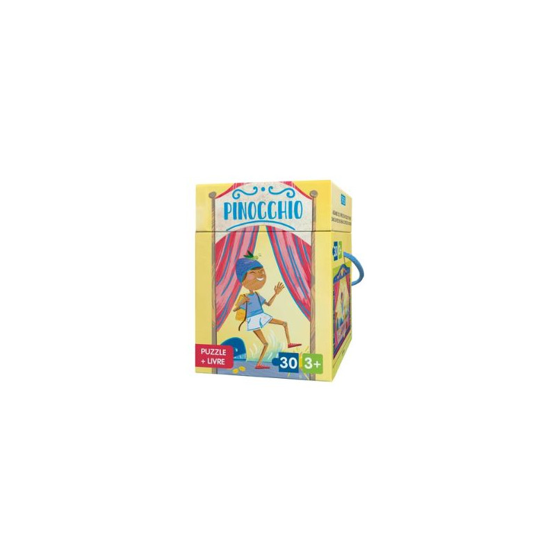 PUZZLE 30 pièces + LIVRE - PINOCCHIO