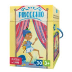 Puzzles pour enfants - PUZZLE 30 pièces + LIVRE - PINOCCHIO - Livraison rapide Tunisie