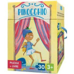 Puzzles pour enfants - PUZZLE 30 pièces + LIVRE - PINOCCHIO - Livraison rapide Tunisie