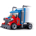 Jeux de construction pour enfants - Power bricks 4 Pull back : Camion de course - Livraison rapide Tunisie