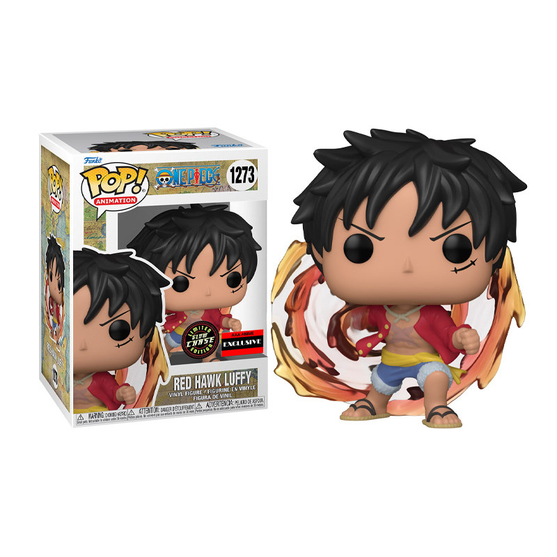 Pop! Animation: One Piece - Red Hawk Luffy w/chase (GW)